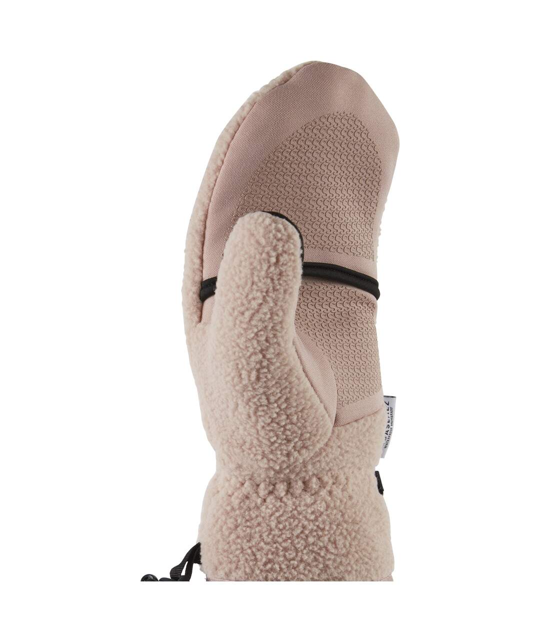 Windproof Sherpa Fleece Convertible Mitten for Men and Women-3