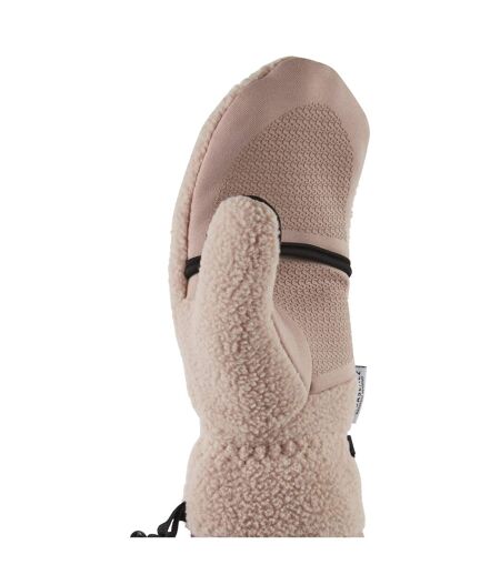 Windproof Sherpa Fleece Convertible Mitten for Men and Women