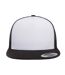 Casquette Trucker Classic Blanc Noir Yupoong-4