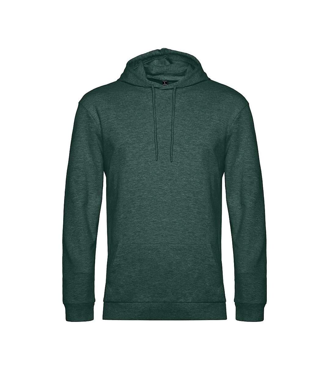 Sweat À Capuche Homme Vert Foncé B&C-1
