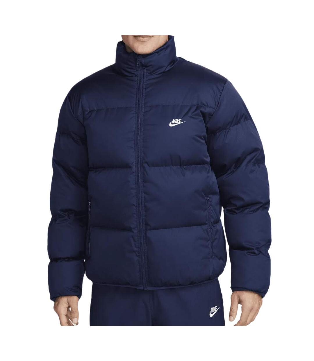 Doudoune Marine Homme Nike Puffer - M