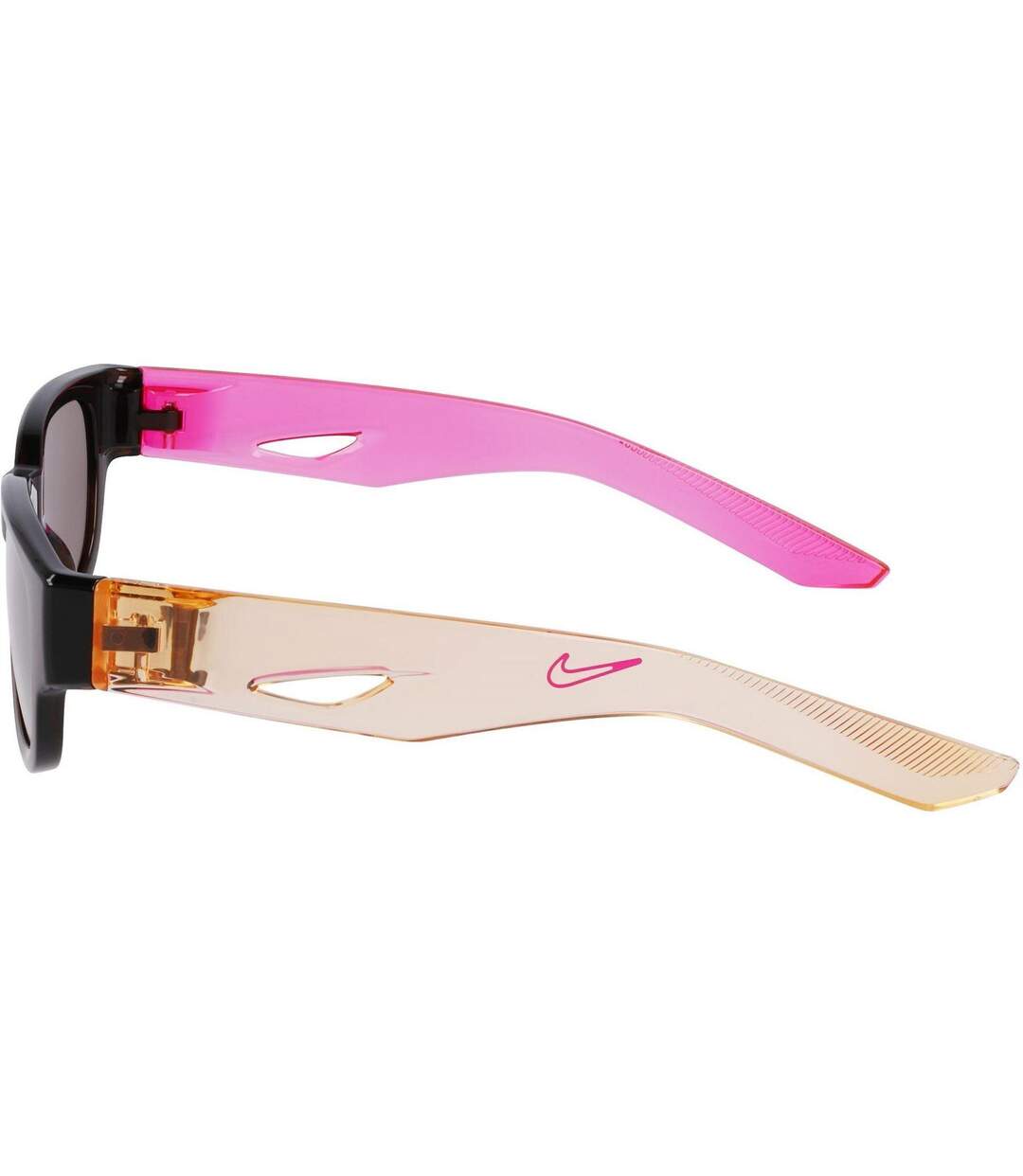 Lunettes De Soleil Motif/style Rectangle Taille Unique Beige Foncé Mauve Nike-4
