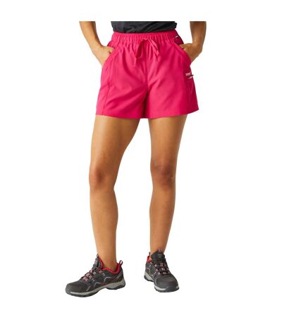 Short Travel Light Femme Rose Fluo Regatta