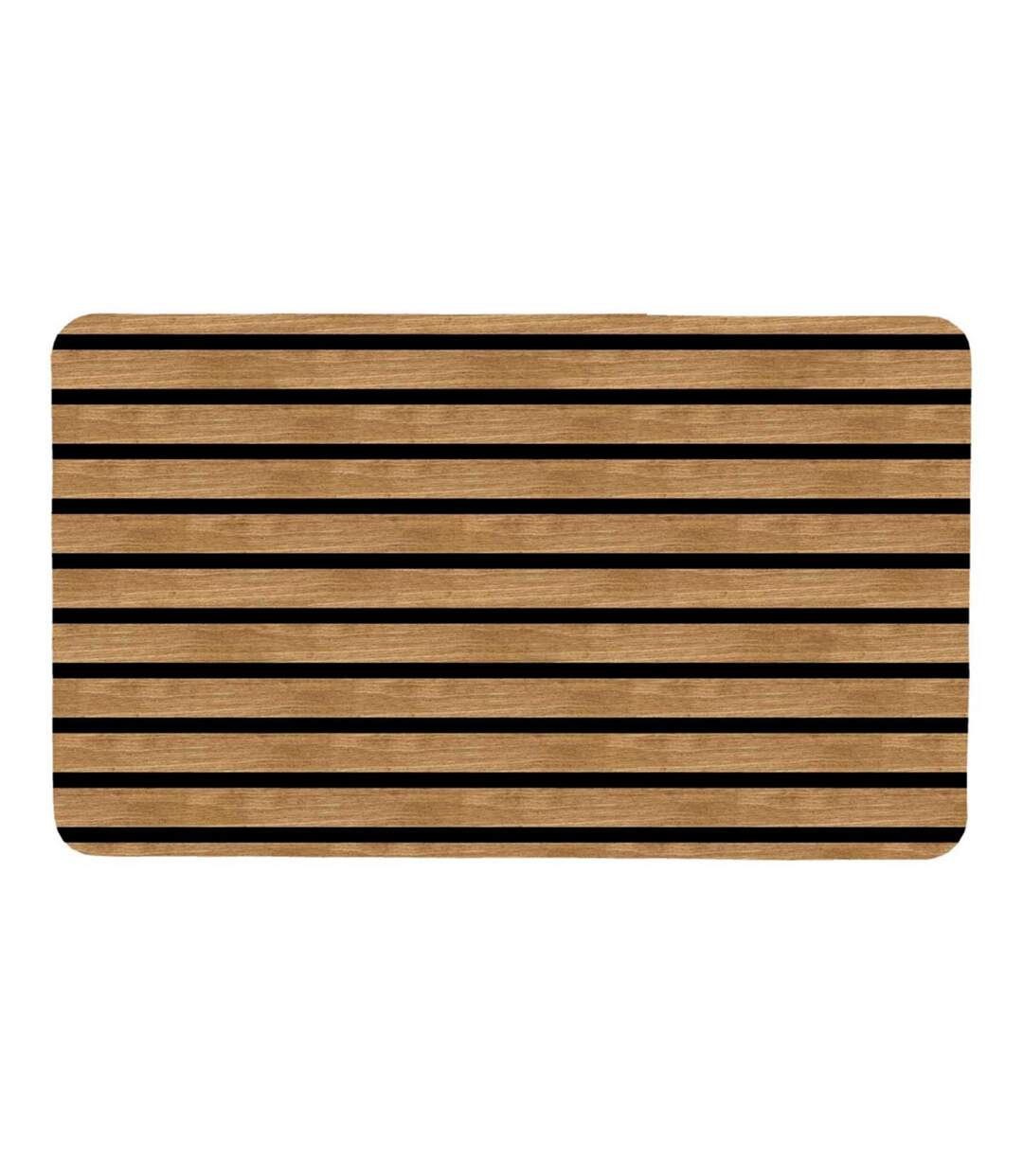 Tapis Mousse Effet Bois Lattae 45x75cm Naturel-1