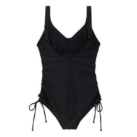 Womens/ladies alinae plain one piece swimsuit black Regatta