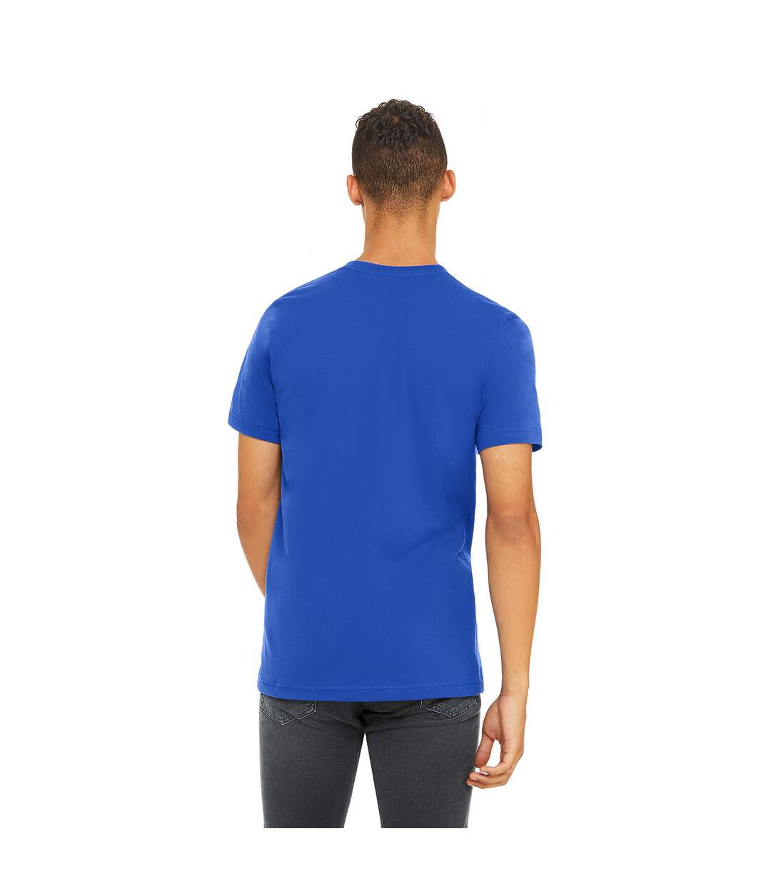 T-shirt adulte bleu roi Bella + Canvas-2