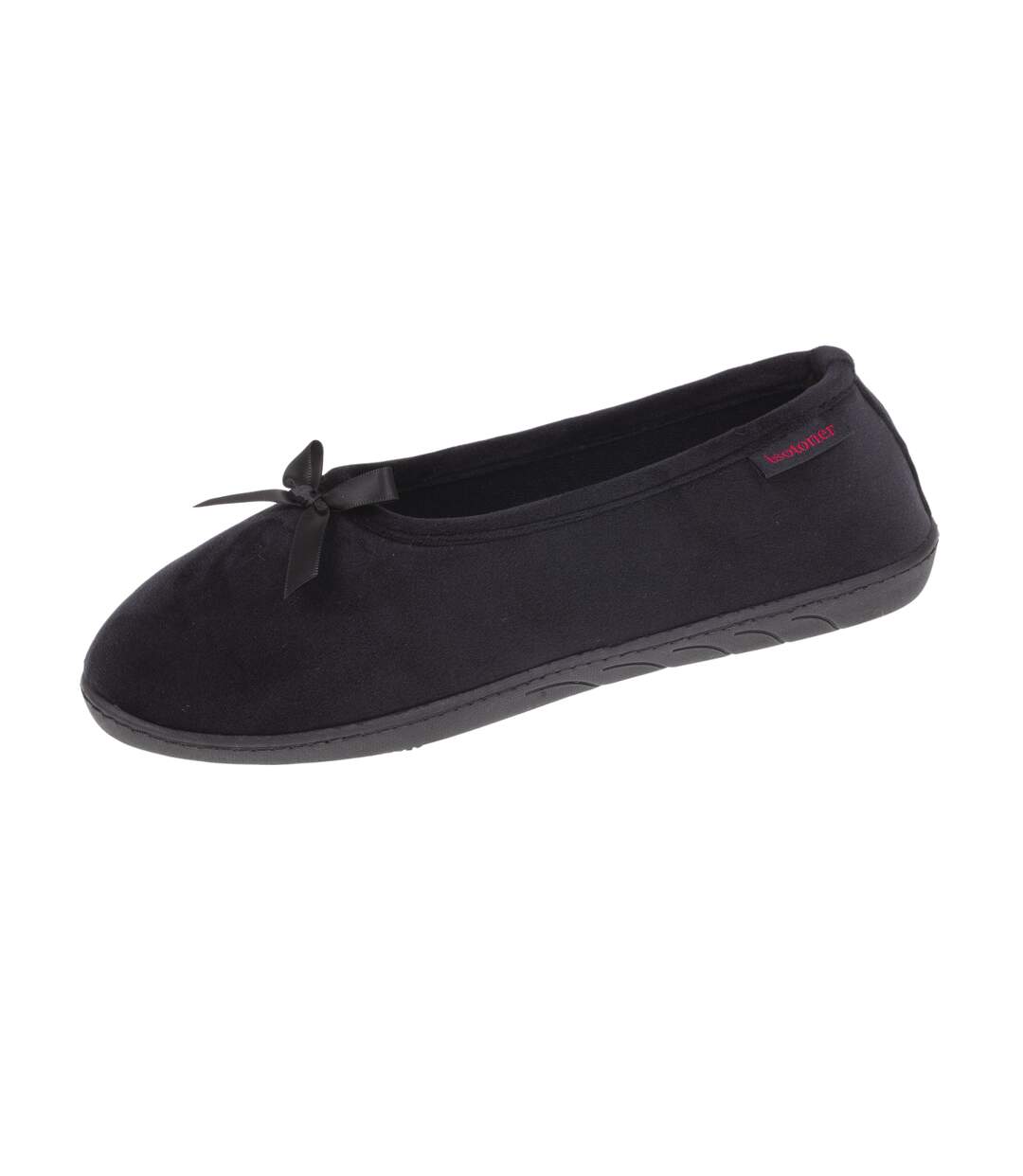 Isotoner Chaussons Ballerines femme ultra confortables semelle à mémoire de forme-1