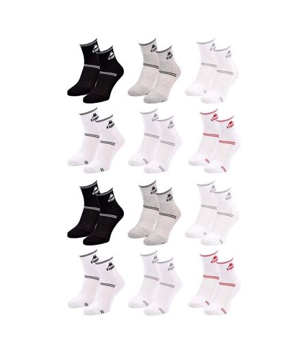 Chaussettes KAPPA QUARTER - Pack de 12 pcs 7415