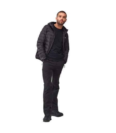 Mens Marizion Baffled Hooded Padded Jacket Black Regatta