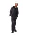 Mens Marizion Baffled Hooded Padded Jacket Black Regatta-1