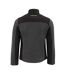 Mens On Site Fleece Jacket Black Grey Dunlop-3