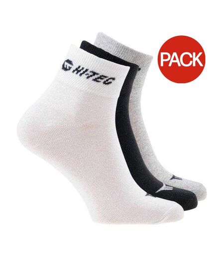 Socquettes Chire Homme Blanc Noir Gris Hi-Tec