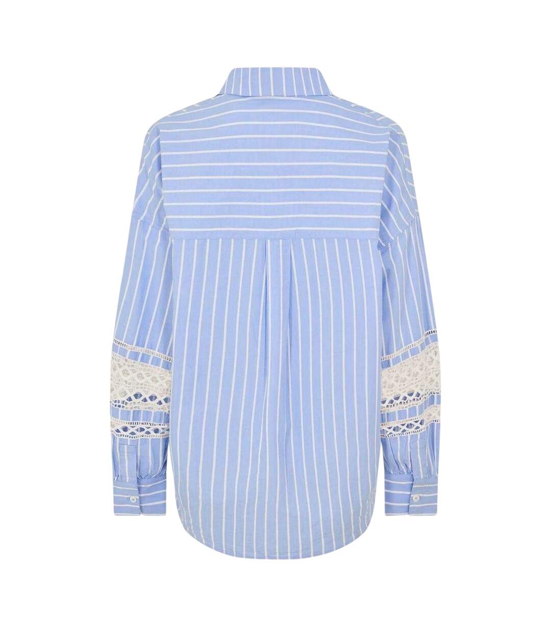 Chemise Motif/style À Rayures Femme Bleu Blanc À Rayures French Connection-3