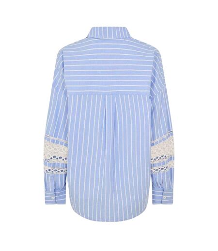 Chemise Motif/style À Rayures Femme Bleu Blanc À Rayures French Connection