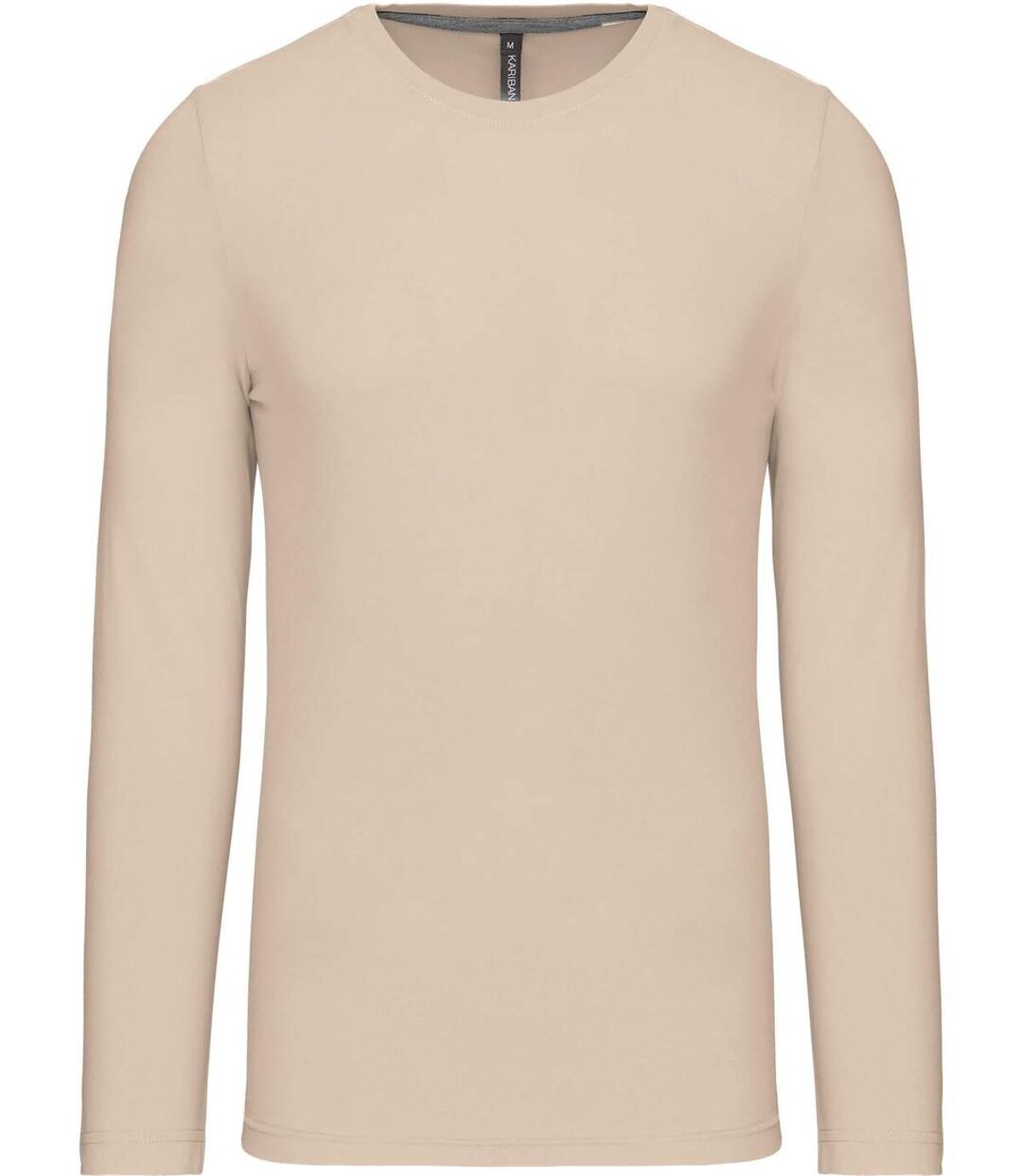 T-shirt manches longues encolure ronde