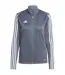 Veste Entraînement Tiro League Femme Gris Argenté Adidas-2