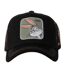 Casquette Trucker Motif/style Looney Tunes Adulte Noir Capslab-3