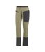 Womens/ladies Xperior Fast Contrast Panel Ski Trousers Olive Strata Adidas-2