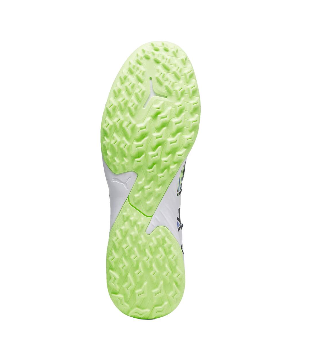 Chaussures De Foot Future Match Homme Bleu Marine Vert Puma-4