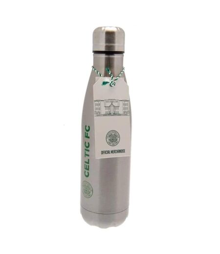 Celtic FC Thermal Flask (Silver) (One Size) - UTSG19929