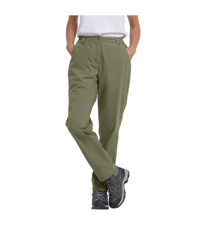 Pantalon De Randonnée Trek Femme Vert Kaki Mountain Warehouse