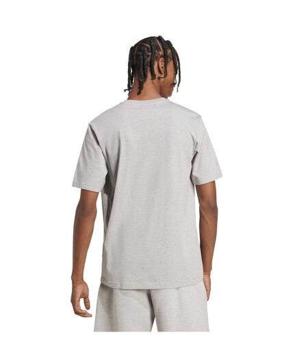 Mens Essential T-shirt Medium Heather Grey Adidas