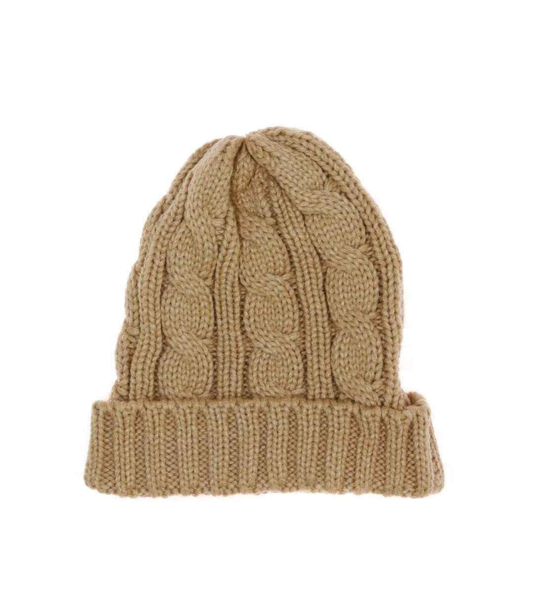 Bonnet beige femme infinitif paris links-1
