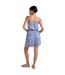 Womens/ladies ada playsuit light blue Animal-3
