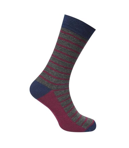 Pack Of 3  Mens Plain Formal Socks  Multicoloured Firetrap