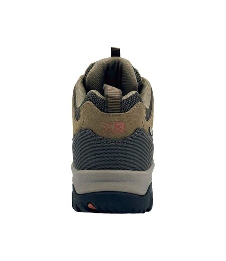 Mens Mount Suede Low Waterproof Walking Shoes Taupe Karrimor