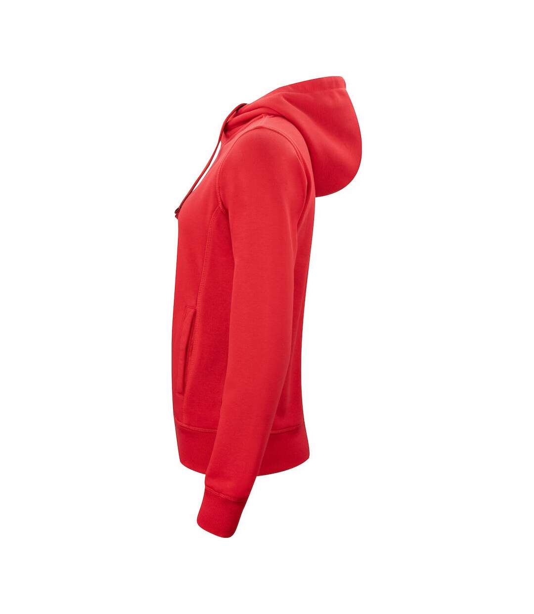 Veste à capuche classic femme rouge Clique