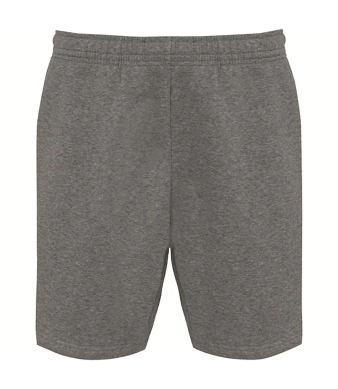 Bermuda molleton - Homme - K7026 - gris chiné-1