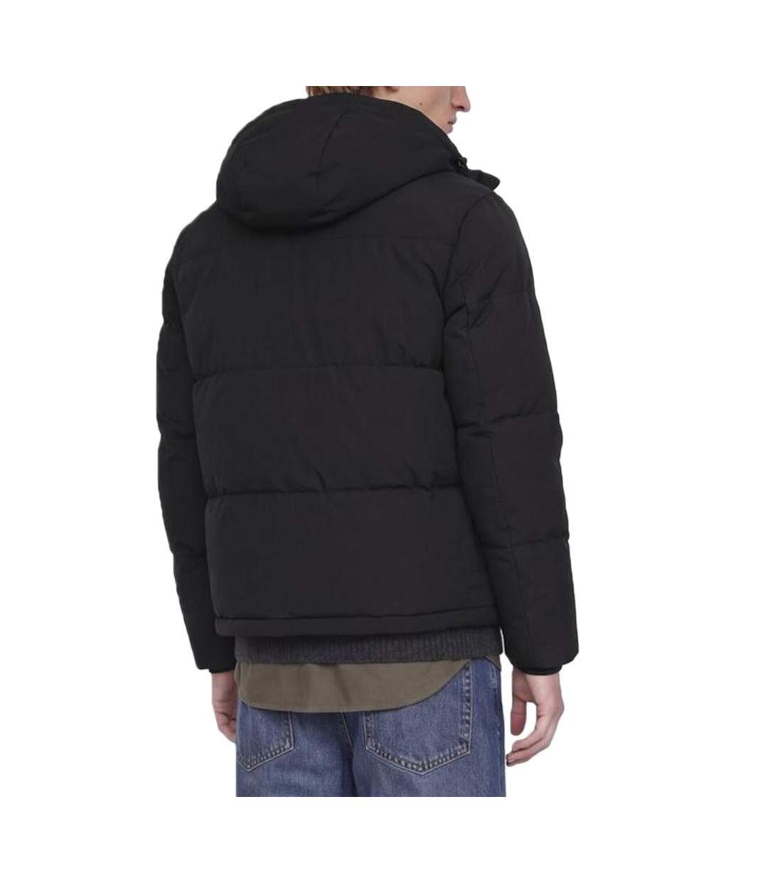 Doudoune noire homme jack & jones surfaces-2