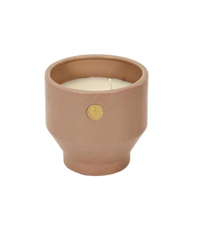 Bougie Parfumée Ciment Médaillon 12cm Jasmin