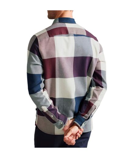 Mens Neetly Long-sleeved Shirt Red Ted Baker