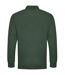 Mens pro piqué long-sleeved polo shirt bottle green PRO RTX