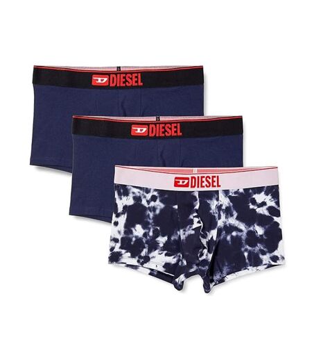 x3 Boxers Marine/Noir Homme Diesel Timers - S