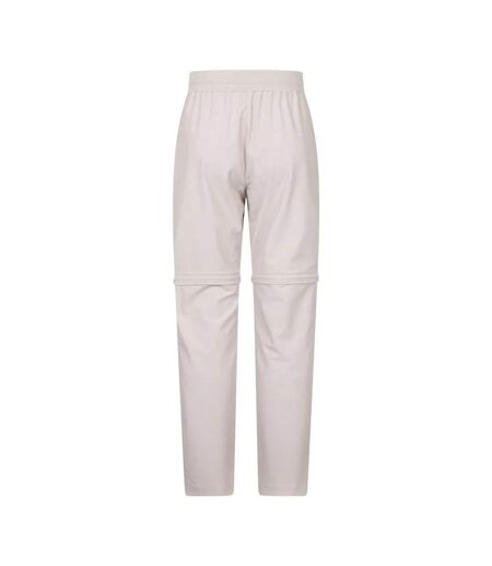 Pantalon De Randonnée 2-en-1 Explorer Femme Beige Mountain Warehouse
