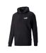 Sweat À Capuche Motif/style Bande Ess+ Homme Noir Puma-1