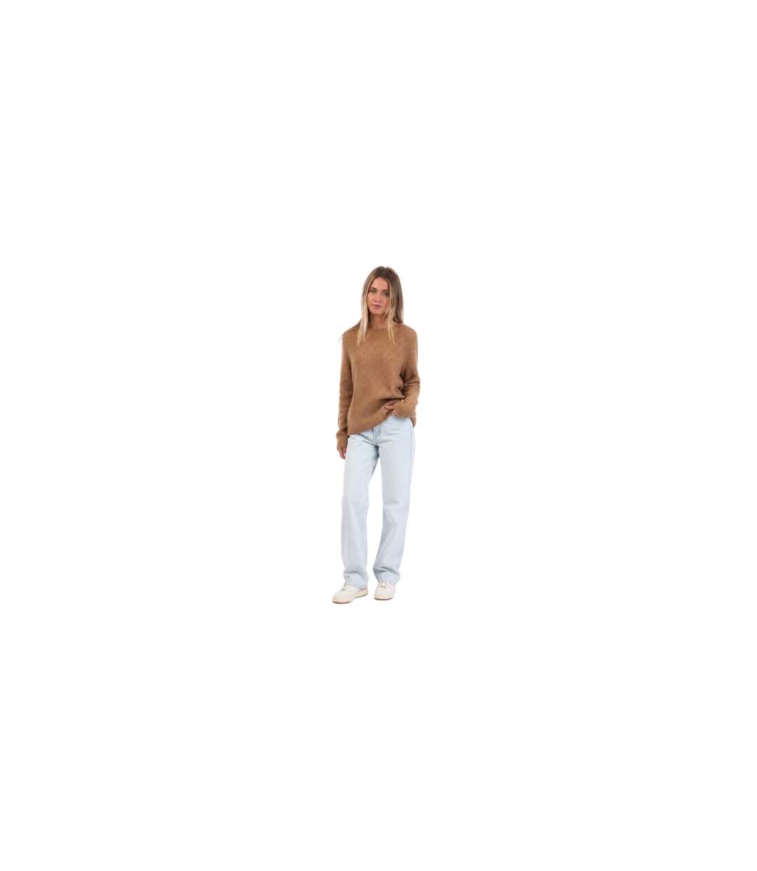 Pull Femme Beige Boss-1