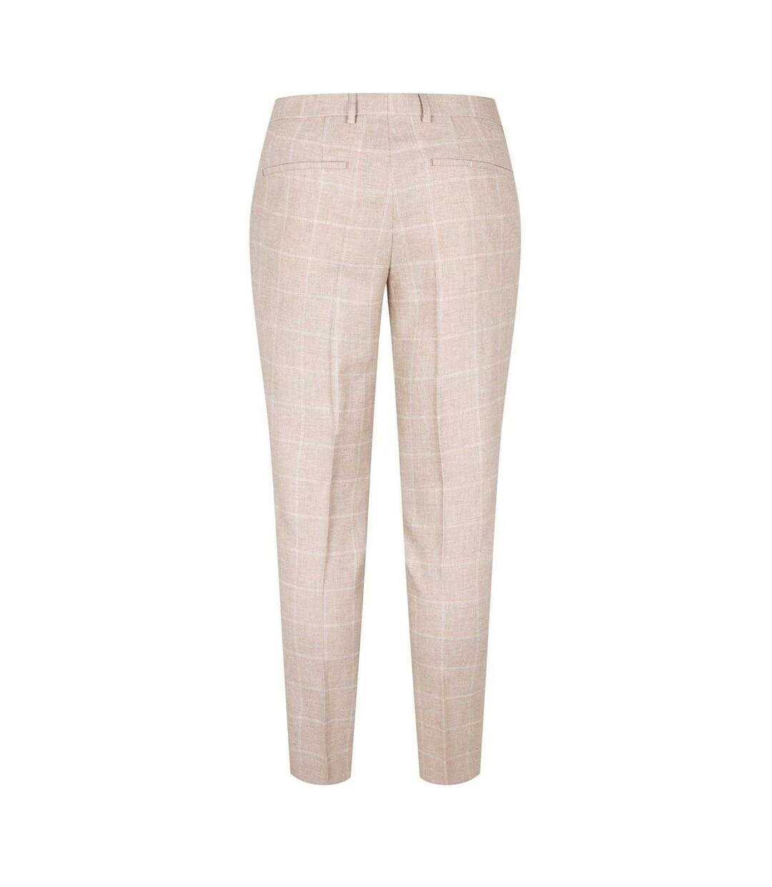 Pantalon De Costume Femme Beige Boss-2