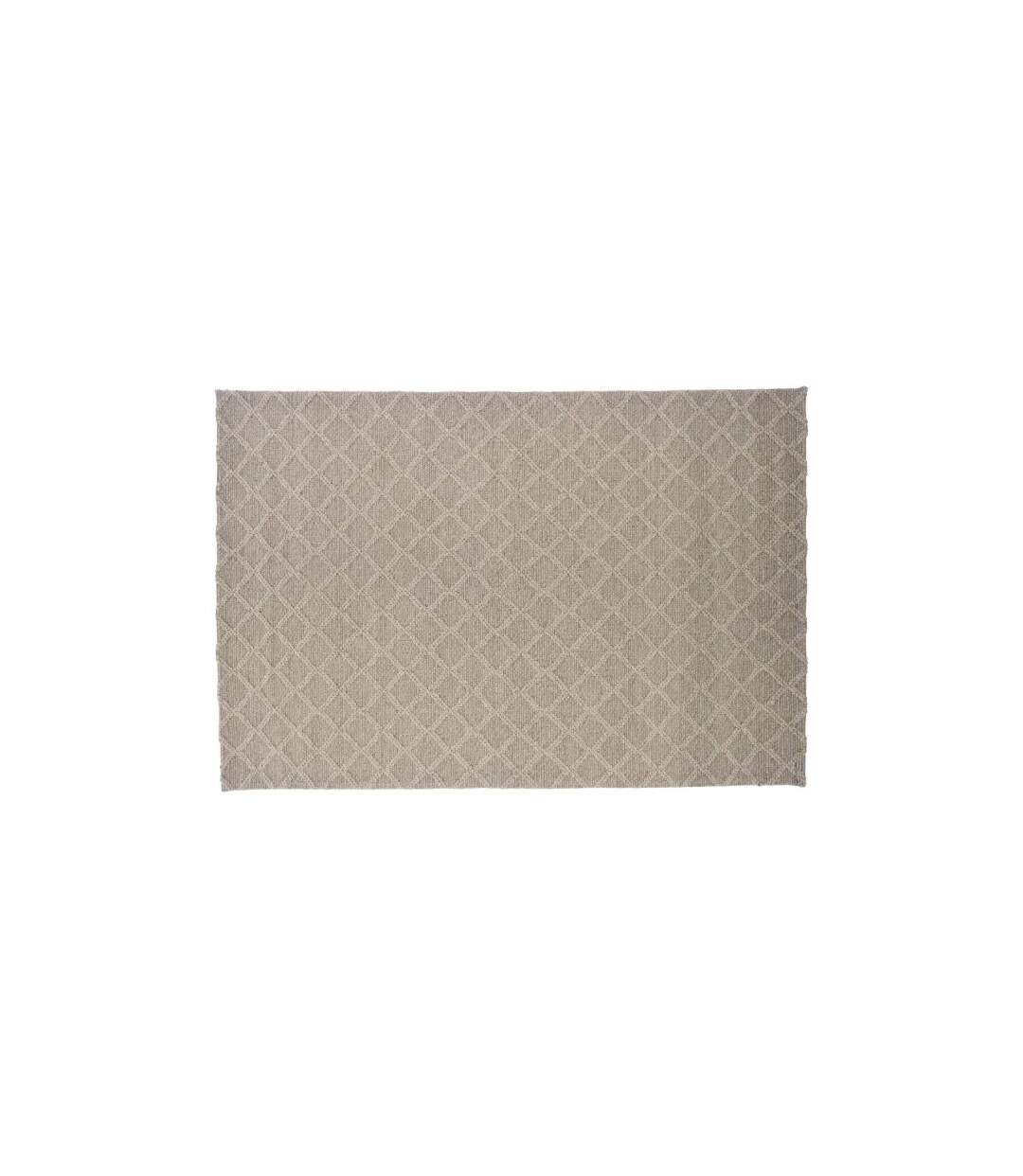 Tapis Déco en Laine Cloudy 160x230cm Beige-1