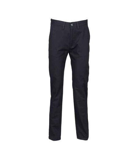 Womens/ladies flat fronted trousers navy Henbury