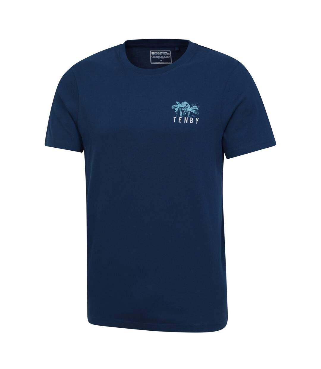 T-shirt tenby homme bleu marine Mountain Warehouse-4