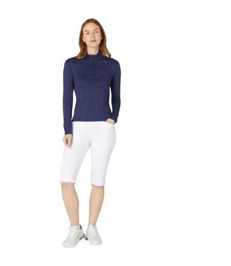 Womens/ladies Regular Long-sleeved Golf Top Peacoat Callaway