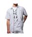 Chemise blanche/marine homme kaporal block - l-1
