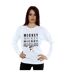 Disney Sweat-shirt Mickey Mouse Sitting pour femme/femme (Blanc) - UTBI26829-2