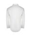 Mens Plain Logo Long-sleeved Shirt White Aquascutum-2