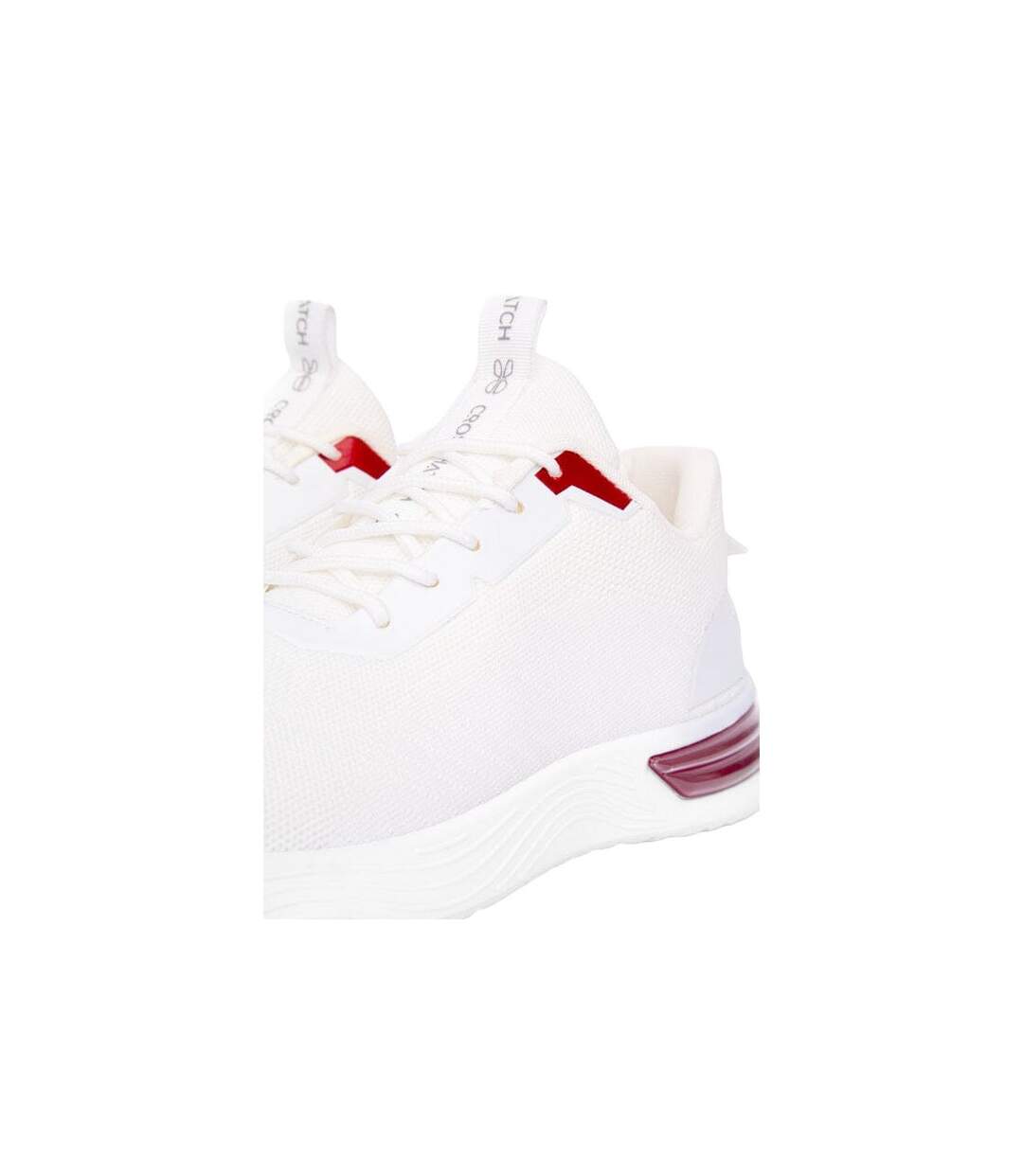 Mens Nyles Trainers White Crosshatch-3