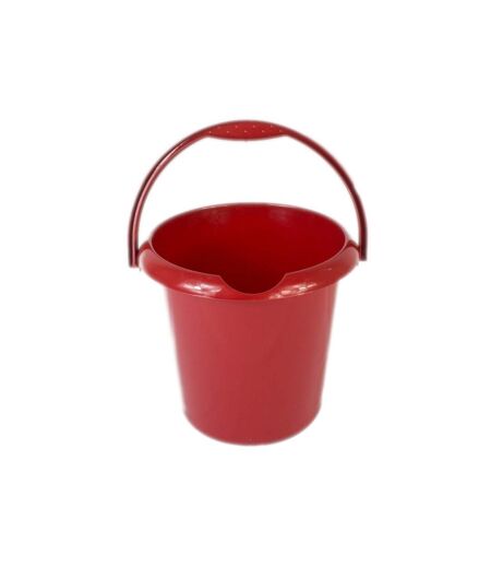 Seau 5 l rouge pailleté TML TML